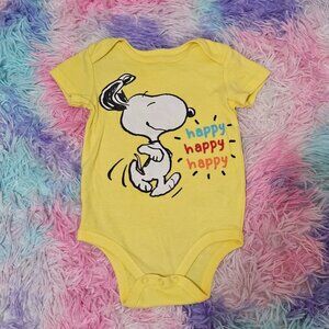 Snoopy Onesie Baby Boy Size 12 months